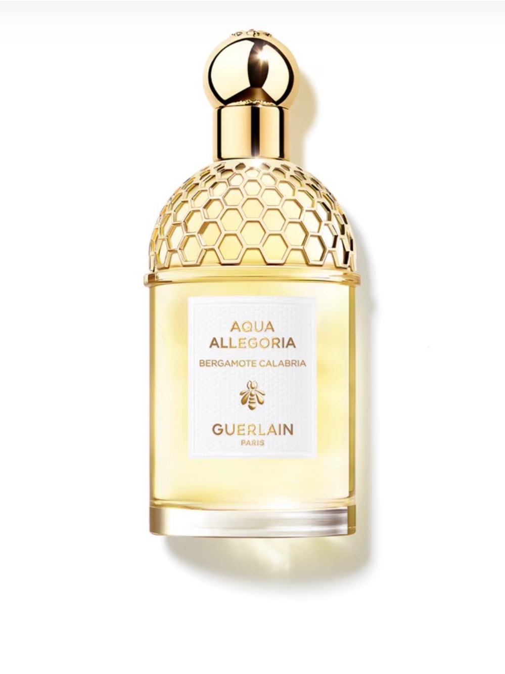 GUERLAIN Aqua Allegoria Bergamote Calabria — Gold & Clear Bottle
